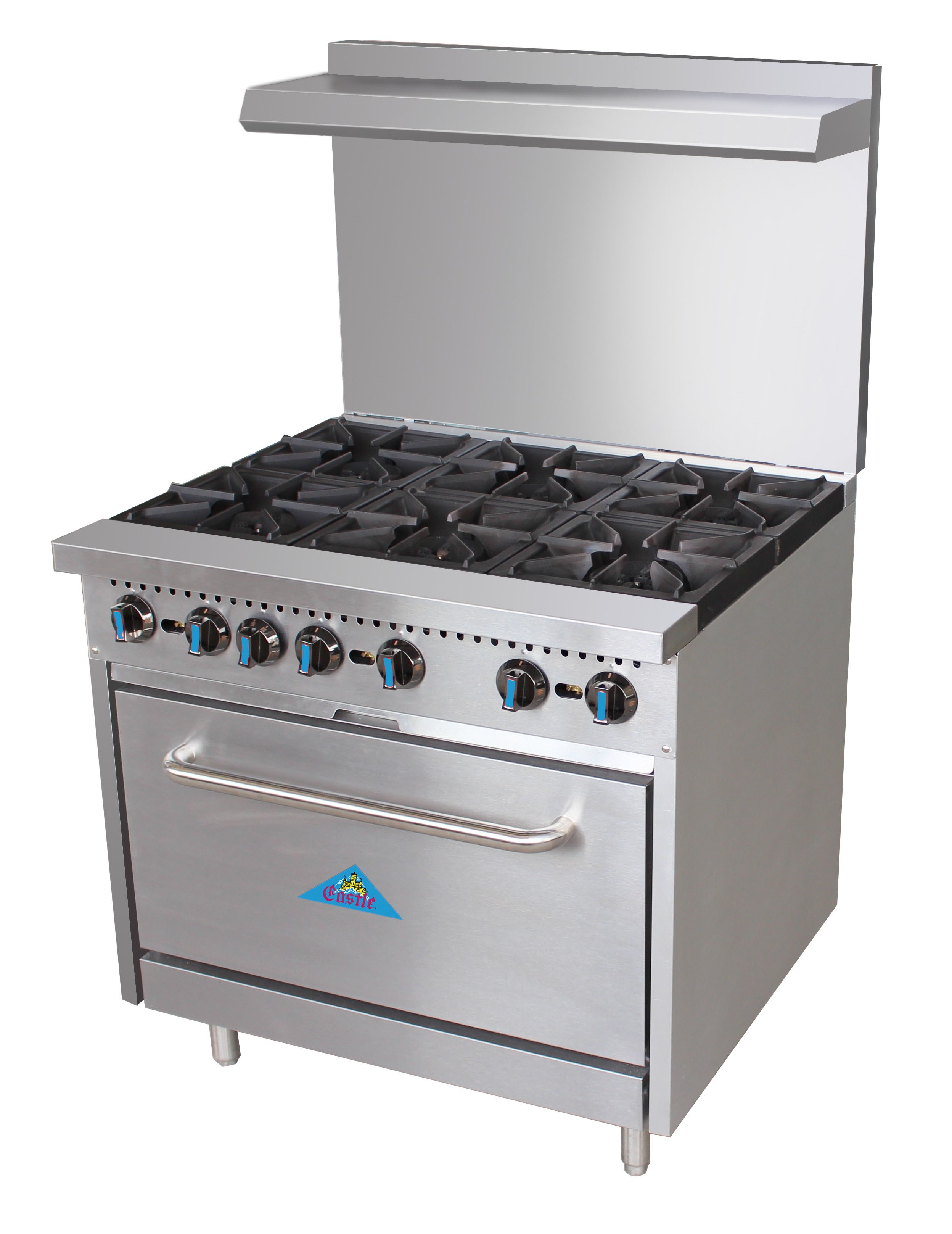 NEW 36 Oven Range Combo Griddle & 2 Burner Stove Top Commercial Kitchen NSF